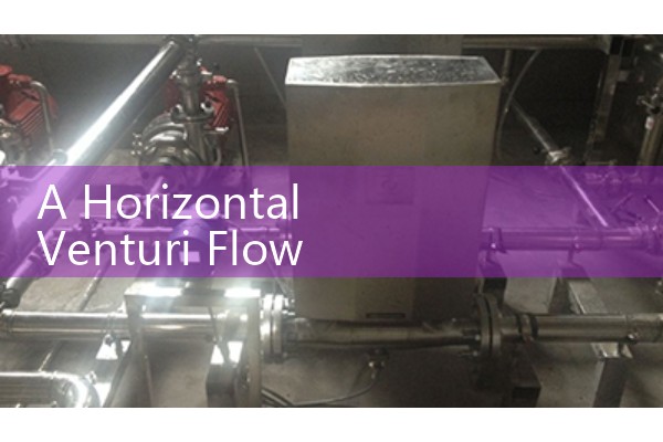 A Horizontal Venturi Flow Meter Consists of a Converging: Differential pressure geometry and design.